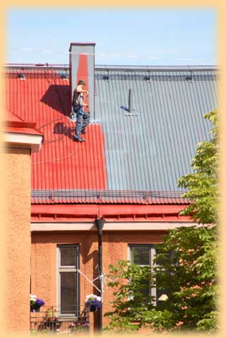 Nátěry střech rodinných domů Ostrava